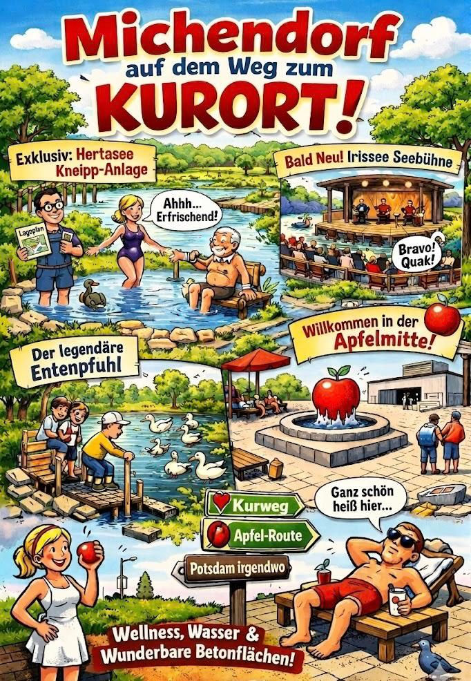 Glosse: Michendorf auf dem Weg zum Kurort