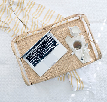 Laptop On Tray