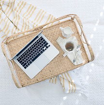 Laptop On Tray