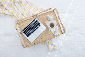 Laptop On Tray