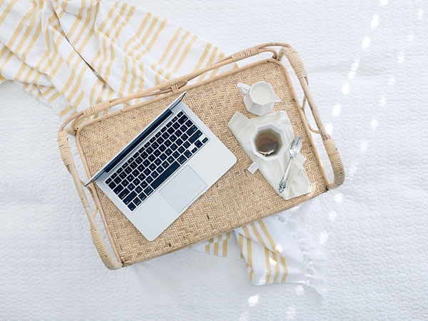 Laptop On Tray