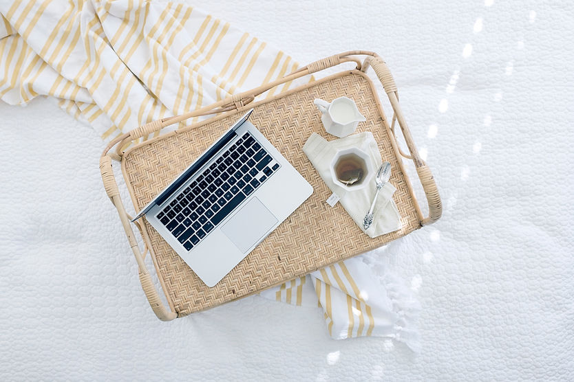 Laptop On Tray