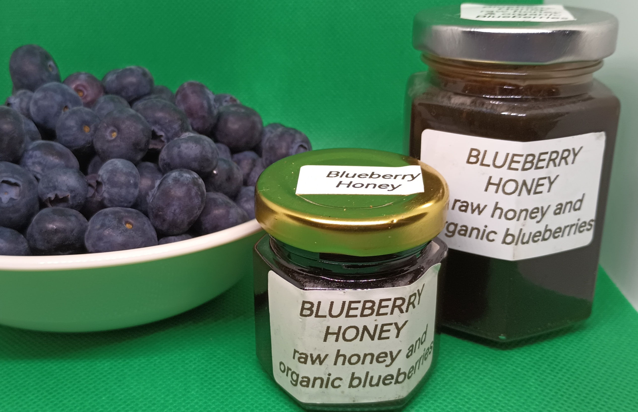 Organic Blueberry Infused Honey