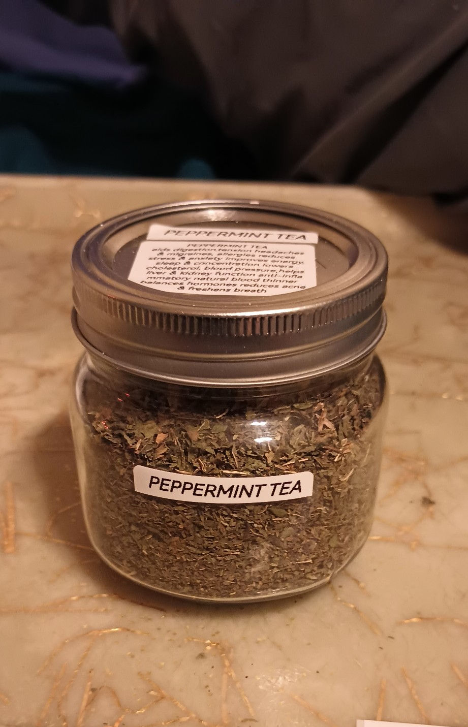 Organic Peppermint Tea