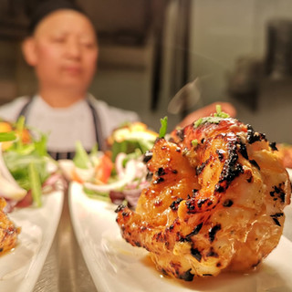 Tandoori Mango Prawns
