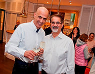 John & Barry, Owners of nottinghams best indian restaurant