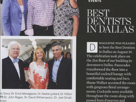 Liz Goldreich attends D Magazine "Best Of" event