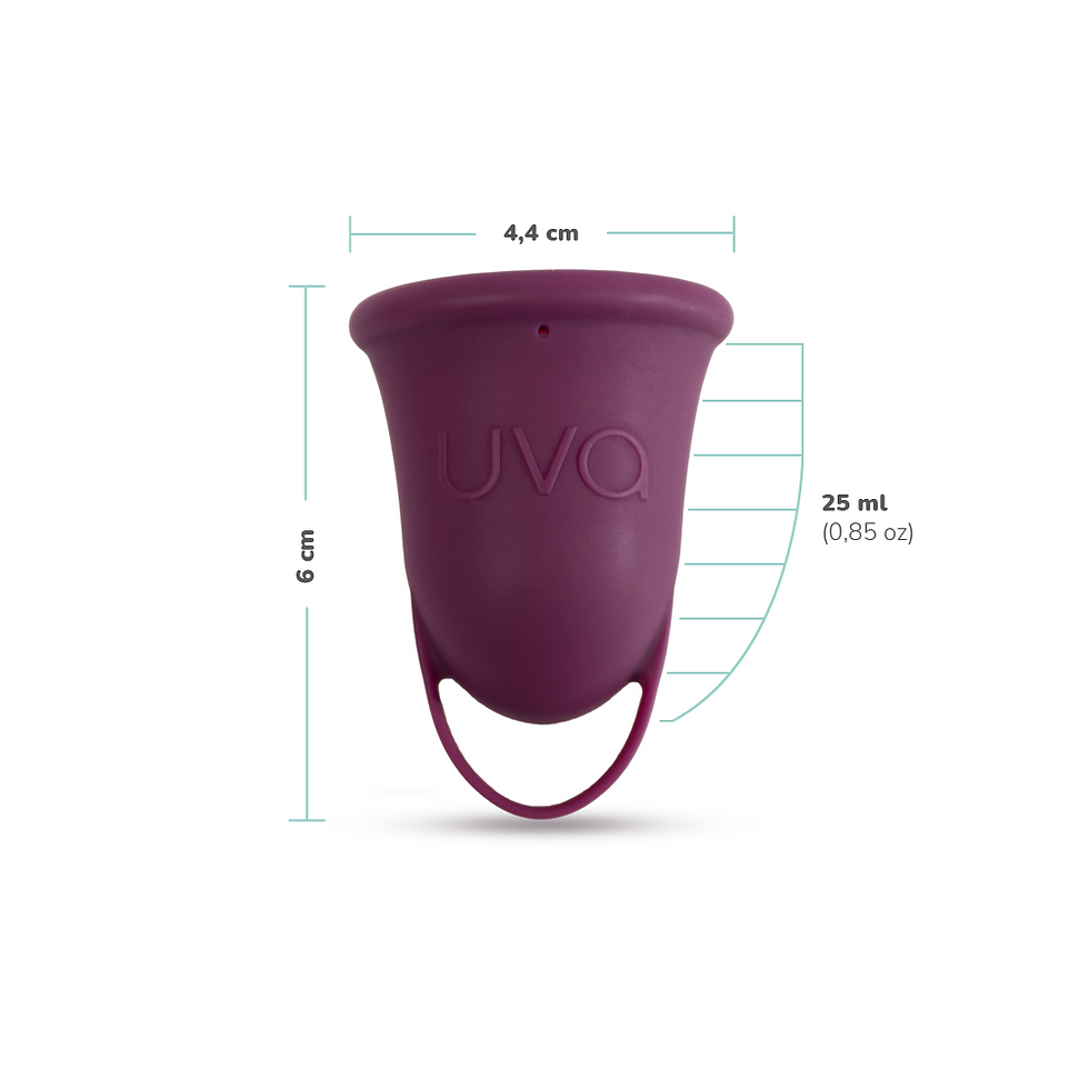 Miniatura: Copa Menstrual Essential Talla B Morada UVA