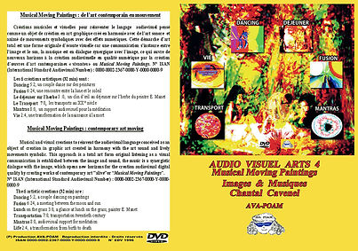 DVD de 6 créations audiovisuelles