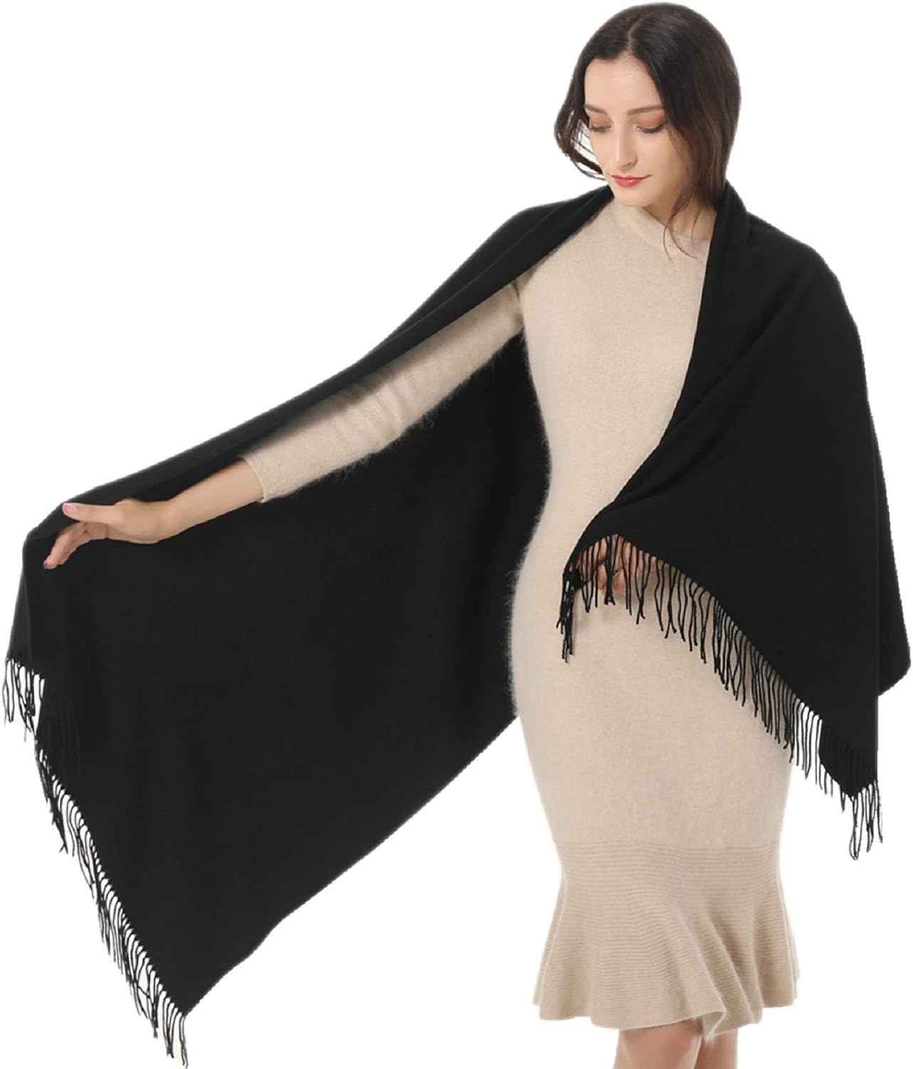 Women'S Winter Scarf Large Pashmina Shawls and Wraps | Formal Warm Soft Shawl Wr