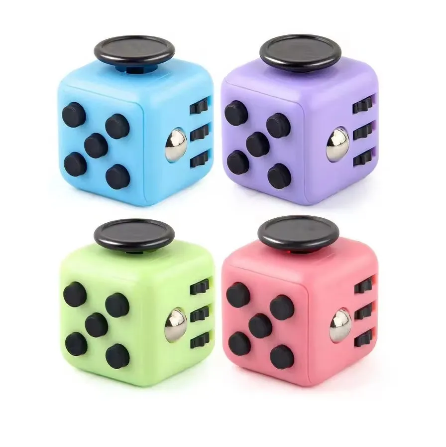 Thumbnail: Fidget Cube Antistress Hand Spinner Decompression Toy for Autism ADHD Anxiety Se