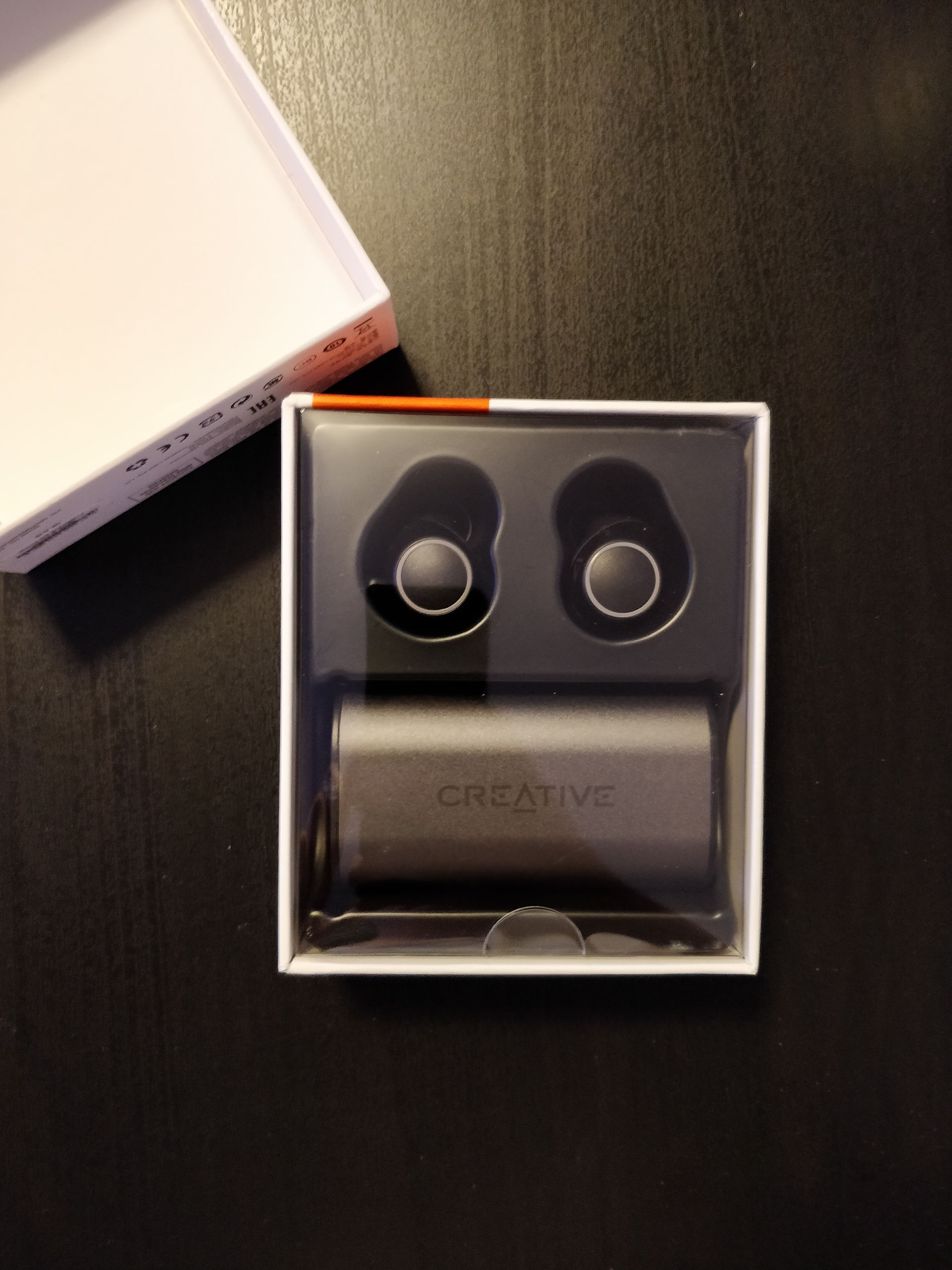 Creative Outlier Air inside box