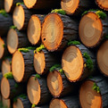 Die Holzversorgung steht im Mittelpunkt. Rundholz ist oft die Basis für eine nachhaltige Holzversorgung.