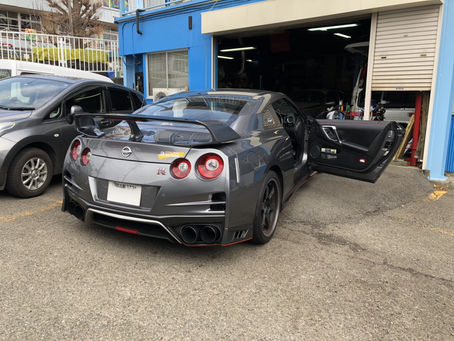 R35 GT-R AVナビユニット交換①