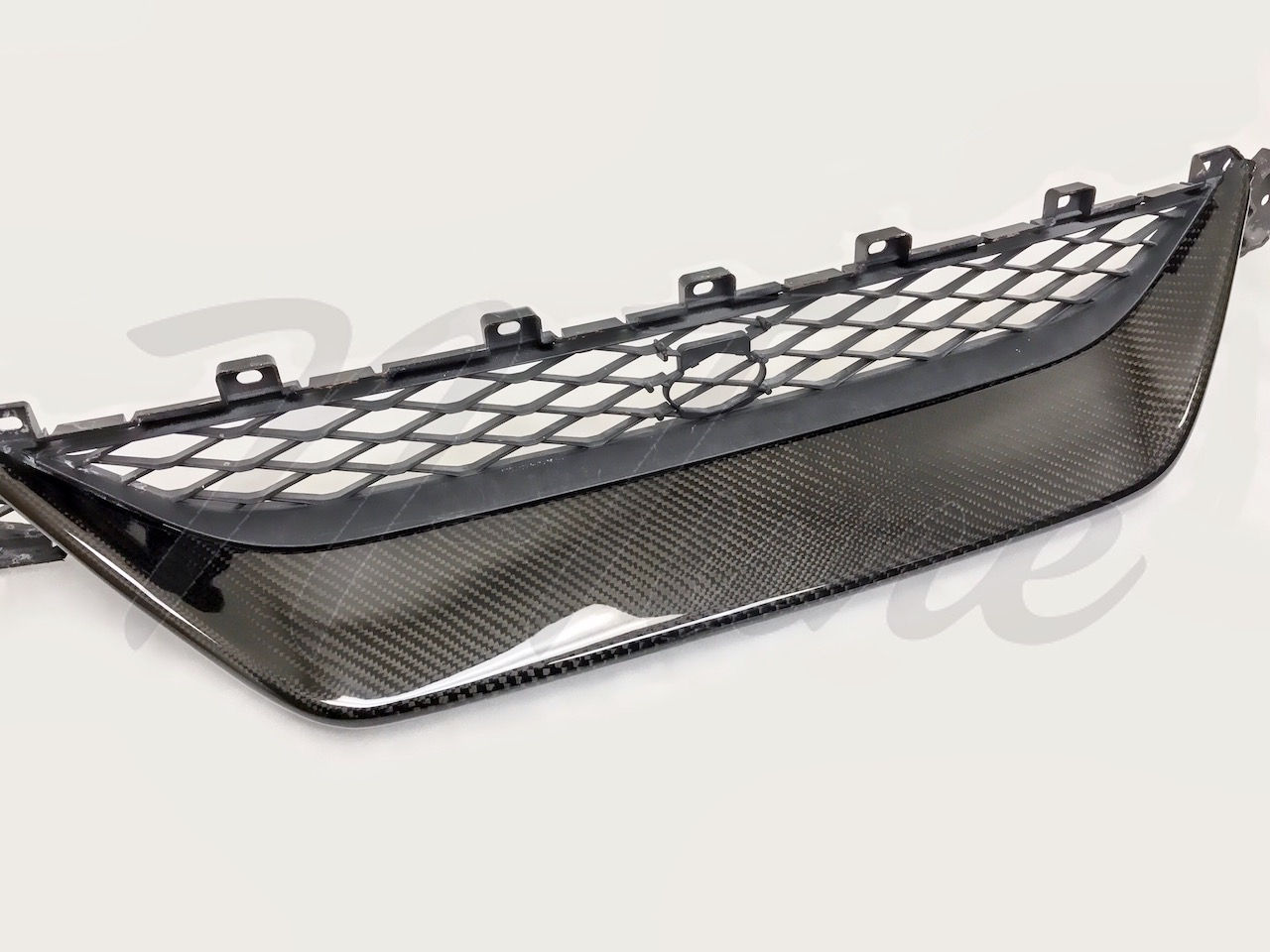 N-Tune Front Bumper Grille Insert (CF): 2017+ Nissan R35 GTR