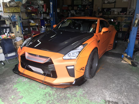 R35 GT-R LB メンテナンス入庫
