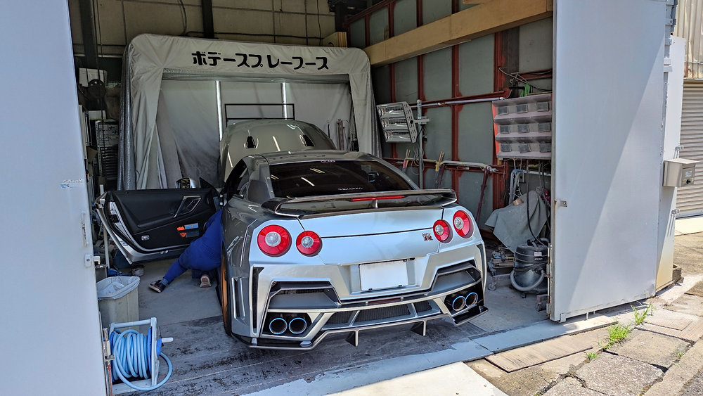 R35 GT-R TCM、ECM交換作業