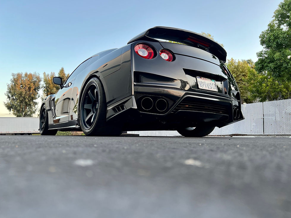 サムネイル： N-Tune Spec T Rear Bumper Cover (FRP): 2017-2022 Nissan R35 GTR