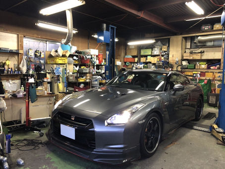 R35 GT-R オイル交換