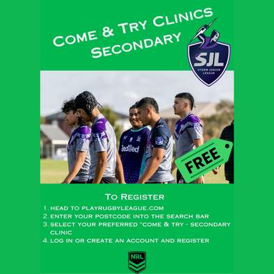 Secondary School Come & Try Dates and Times