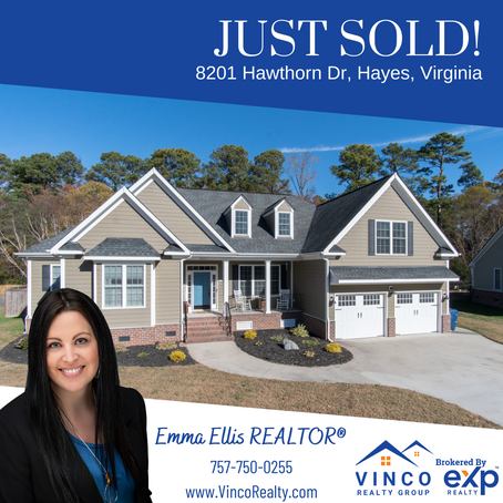 Stunning 5 bedroom home in Hawthorn Green, Hayes VA SOLD for over the asking price!