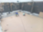 Instalación panel de poliisocianurato para la formación de pendientes de cubierta Riu Calle 50, Ciud