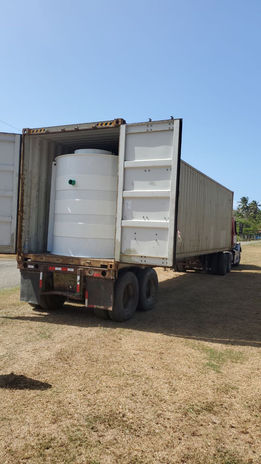 Llegada de planta de tratamiento de aguas ecológica a proyecto