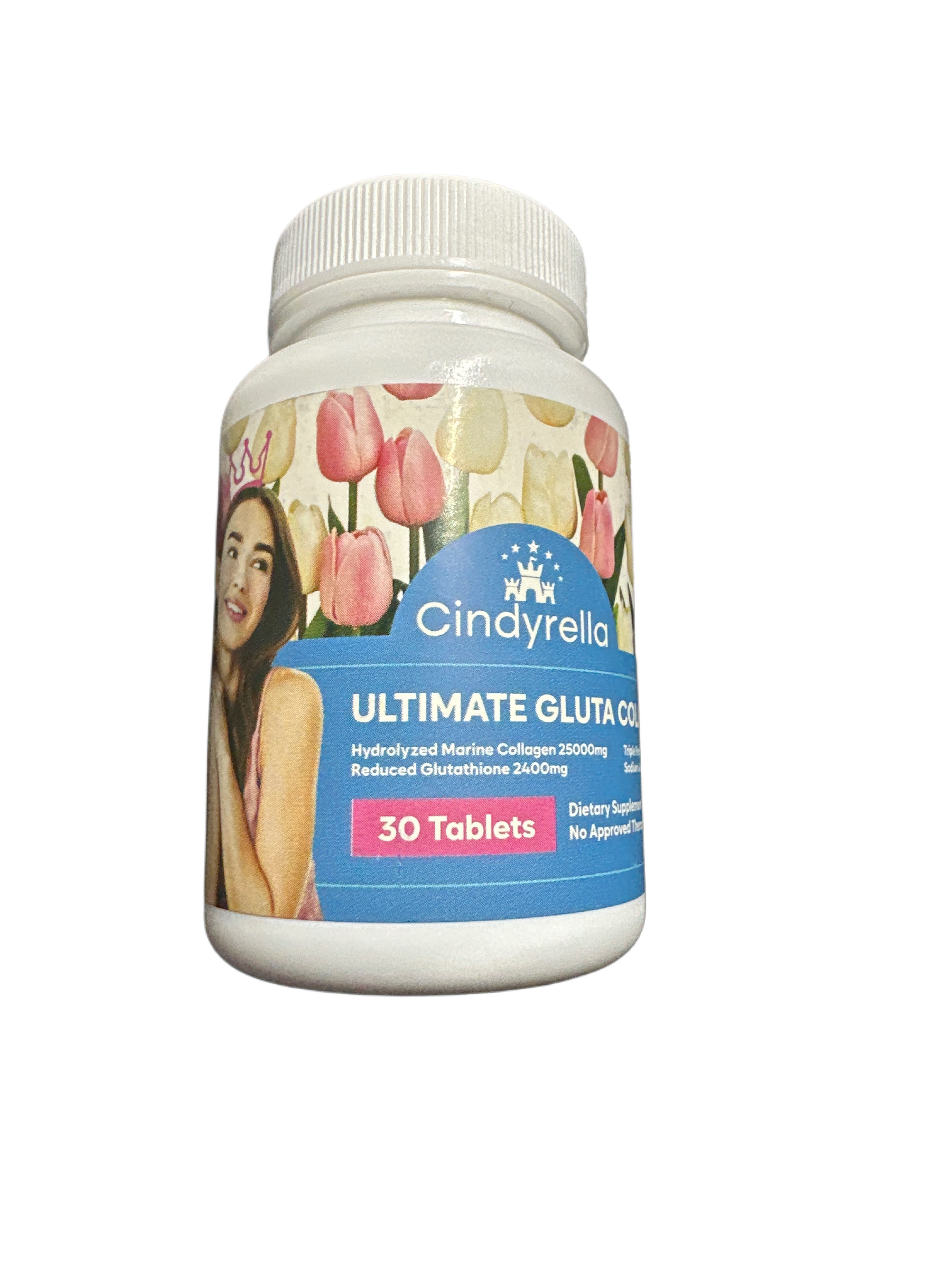 Cindyrella Ultimate Gluta Collagen 2400 mg  30 tabs