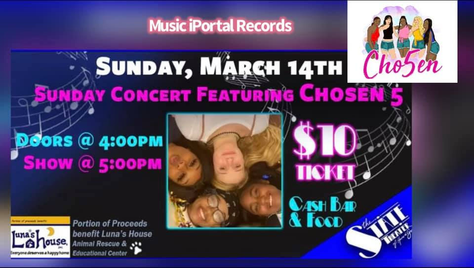 State Theater in Havre de Grace will Host Chosen5 Live after the Ice Festival