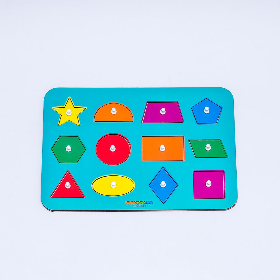 Զարգացնող փայտե խաղալիք՝ մոնտեսորի, երկրաչափական մարմիններ