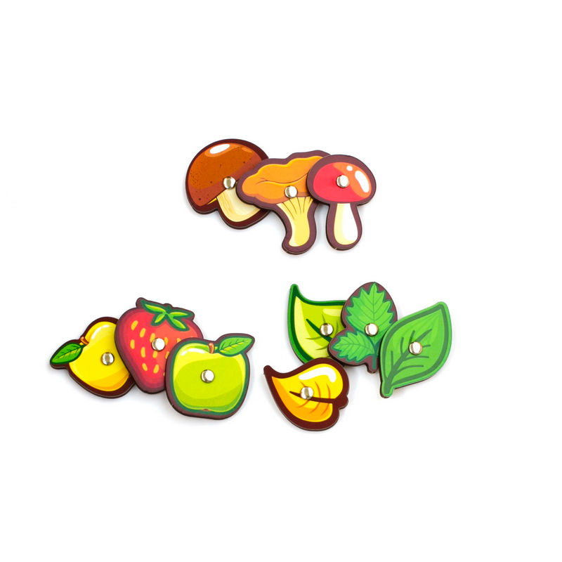 Thumbnail: Զարգացնող  փայտե խաղալիք՝ մագնիսական ձկնորսություն, ոզնի