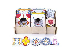 Փայտե ուսուցողական տախտակ՝ սեգենա, 18 հատ