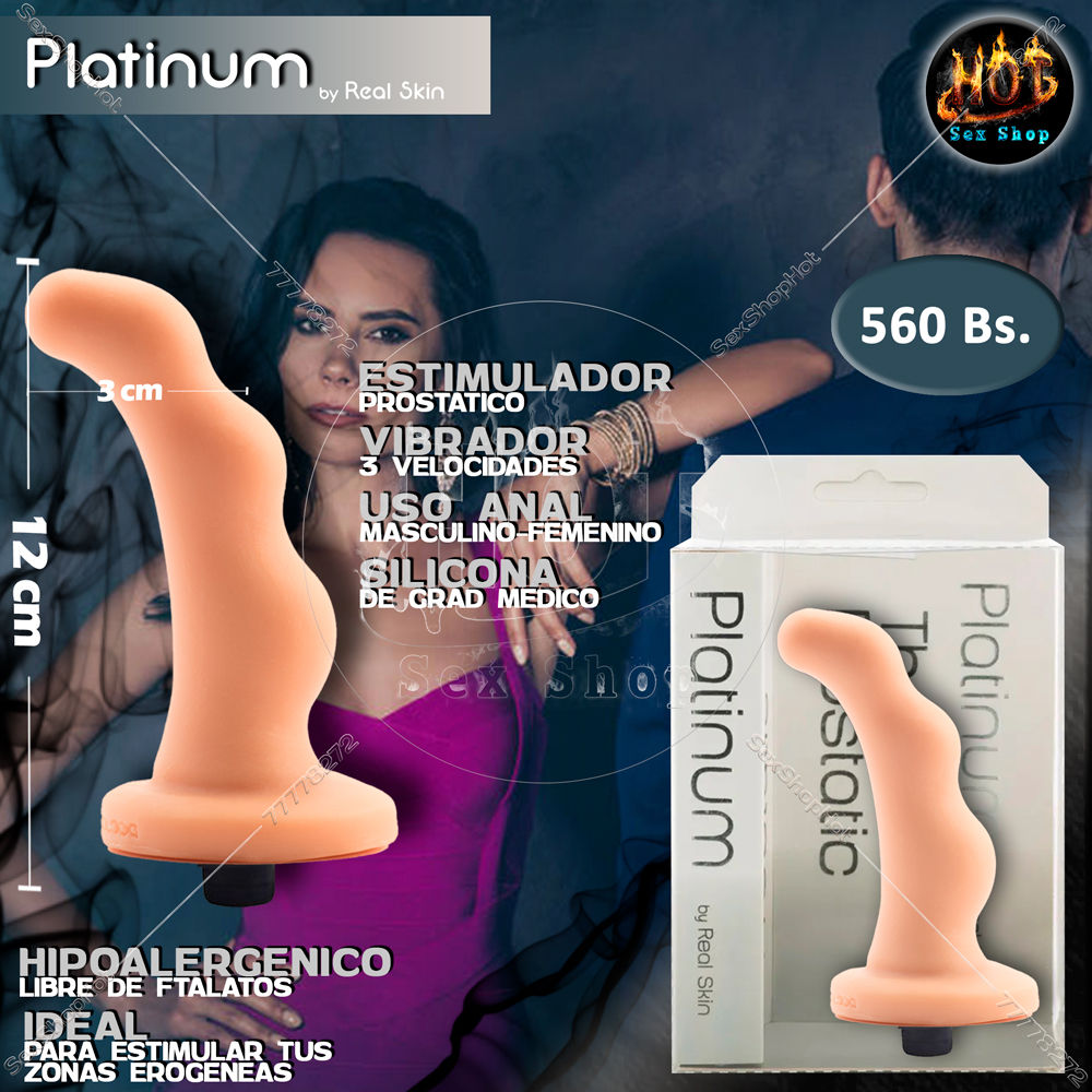 PLATINUM - PLUG CON VIBRACIÒN
