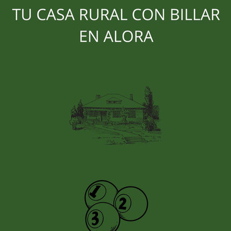 TU CASA RURAL CON BILLAR EN ALORA, MALAGA