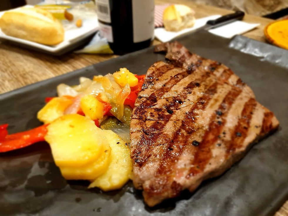 Carne a la brasa