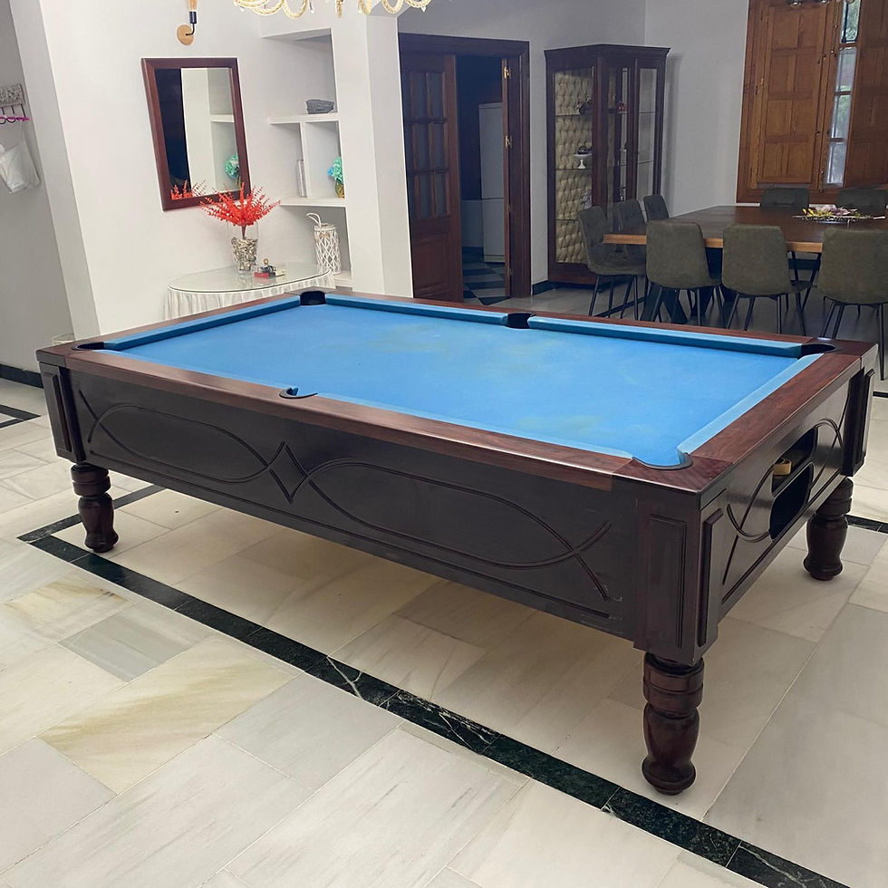 Mesa de billar SAM de 7 pies.