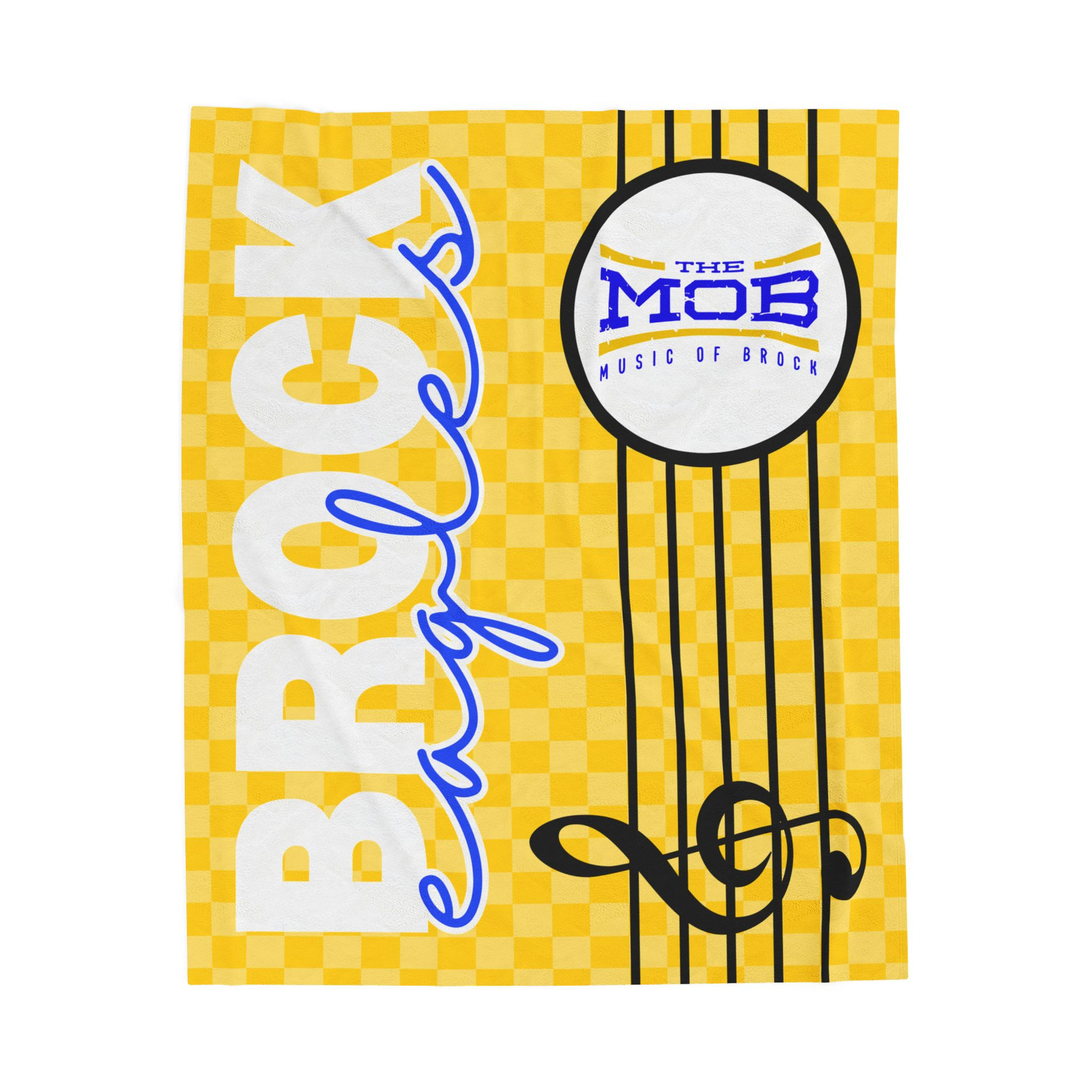 Brock Eagle MoB Blanket - Velveteen Plush Blanket 50"x60"