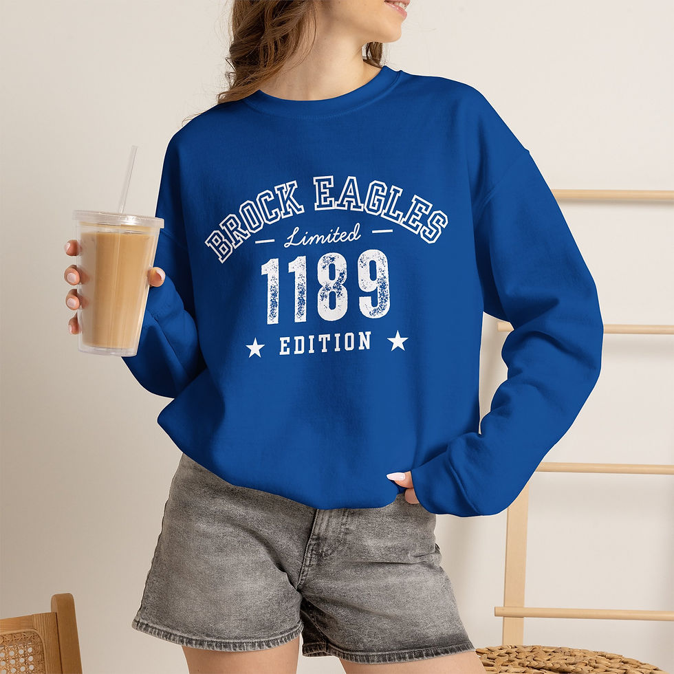 Thumbnail: Adult Crewneck Sweatshirt — 1189 Limited Edition in five color options