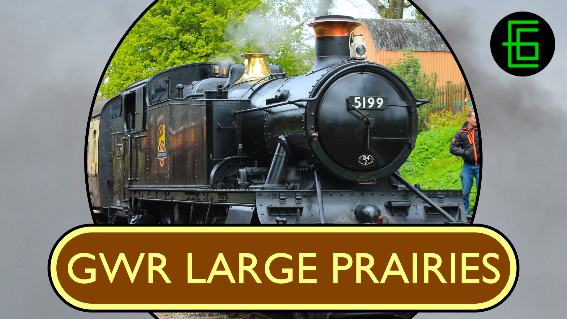 'Steam Locos In Profile' - GWR Large Prairies