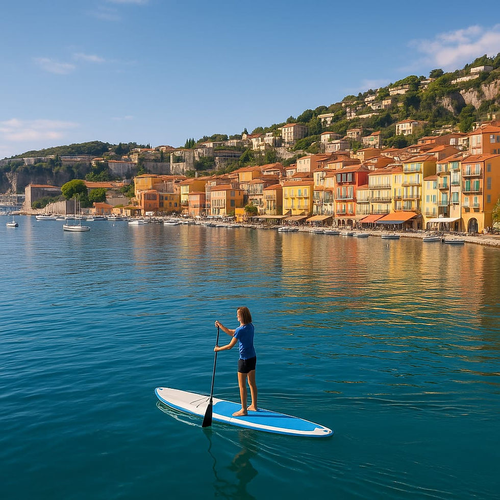 Paddle sur la Côte d'Azur !