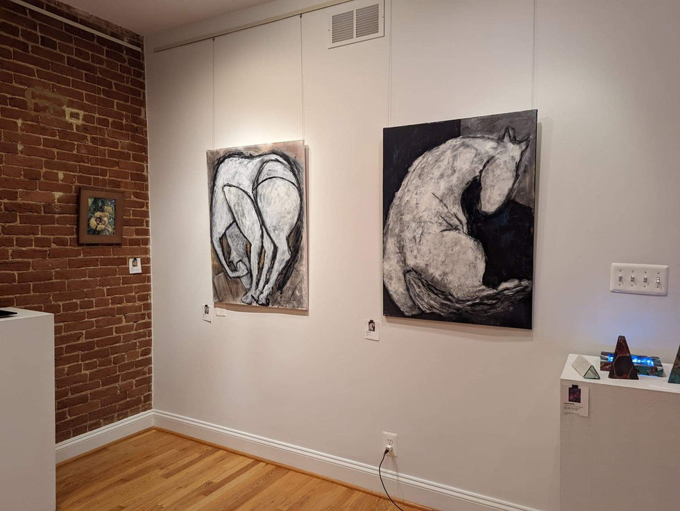 KunstHaus Gallery, 2022
Ajax and Odalisque
Alexandria, VA