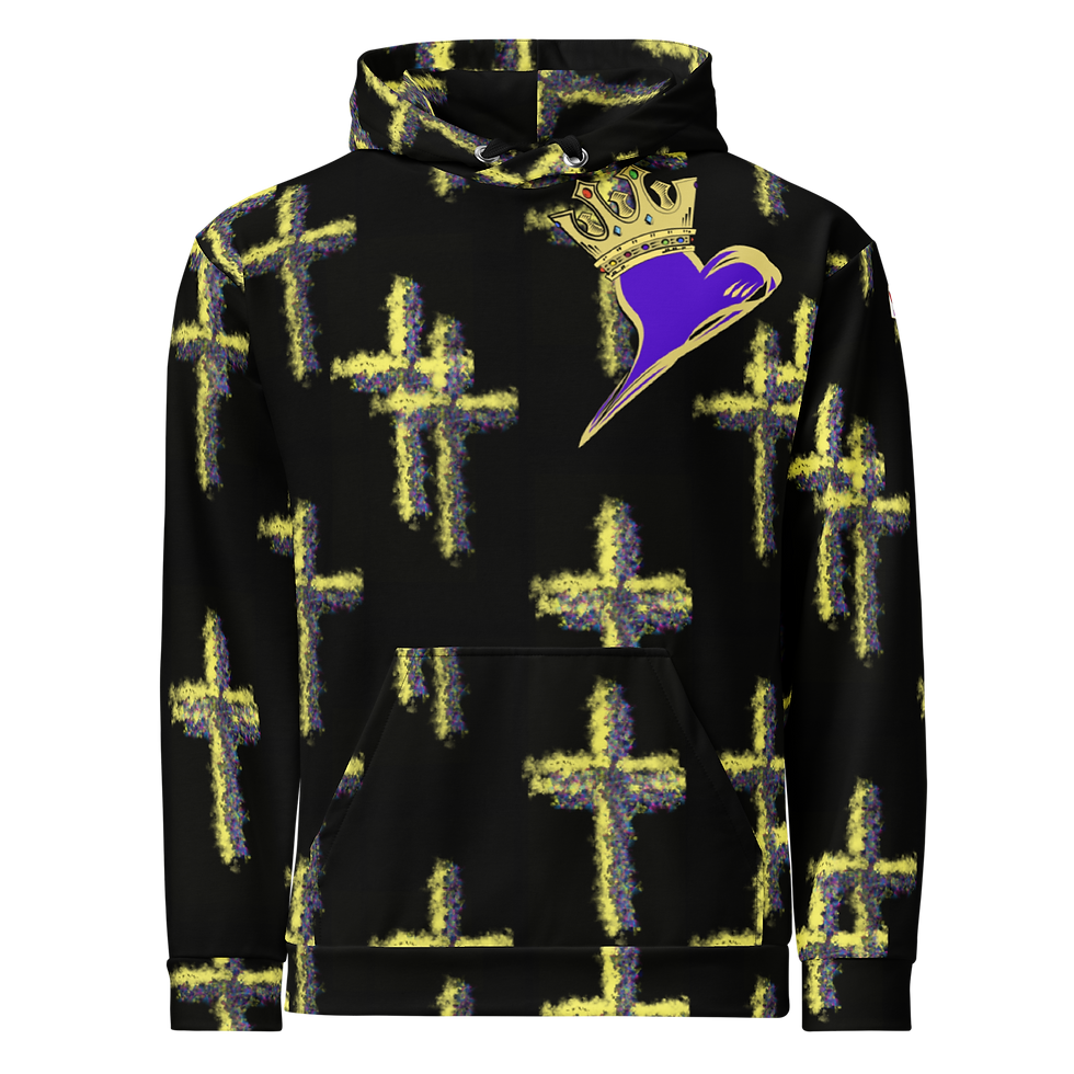 Thumbnail: Beloved Purple Heart Hoodie