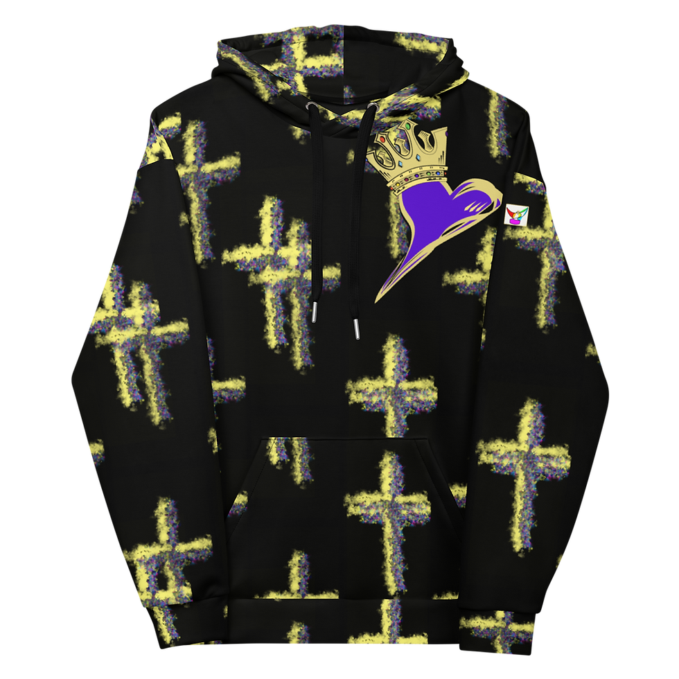 Thumbnail: Beloved Purple Heart Hoodie