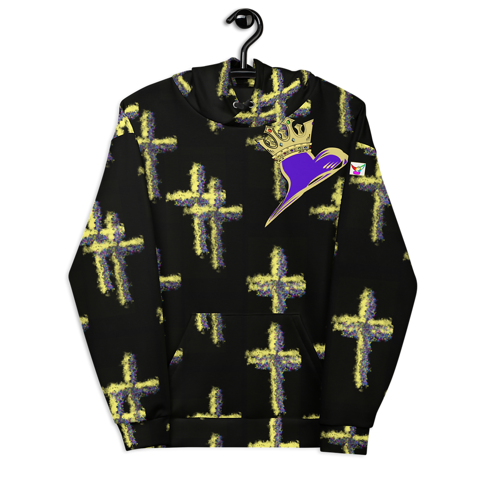Thumbnail: Beloved Purple Heart Hoodie