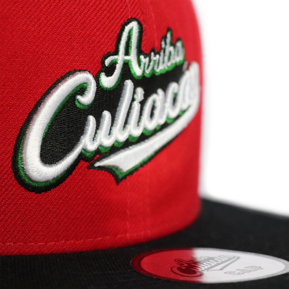 Miniatura: Arriba Culiacán CAP Roja con Negro Snapback