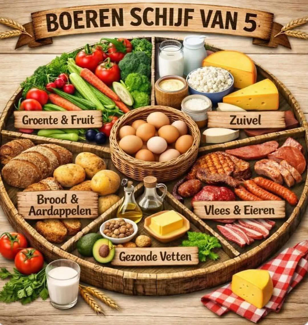 Welke schijf van 5, stop jij in jouw lijf?