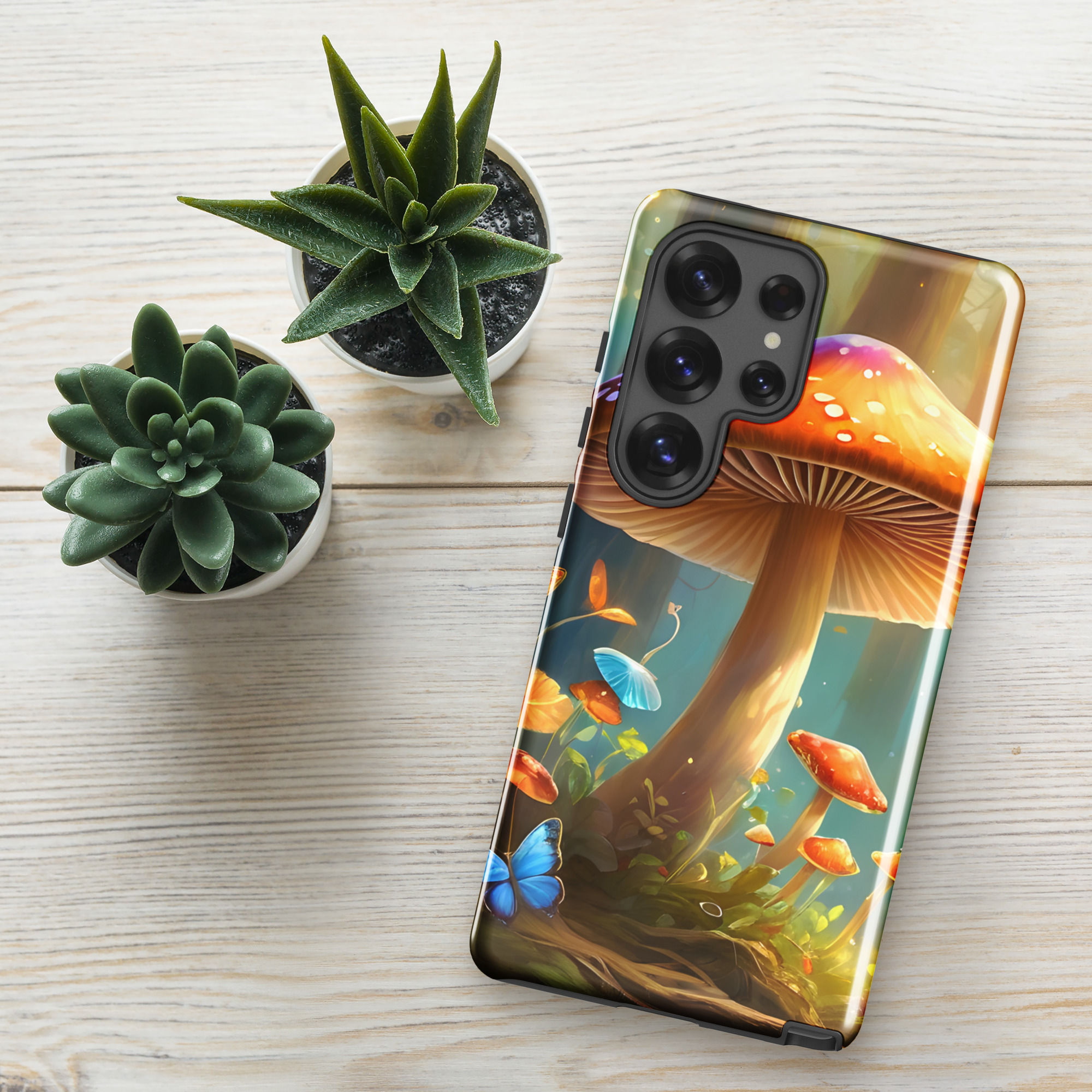 Enchanted Forest Mushroom Tough case for Samsung®