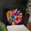 Thumbnail: Colorful Flower Splash Basic Pillow