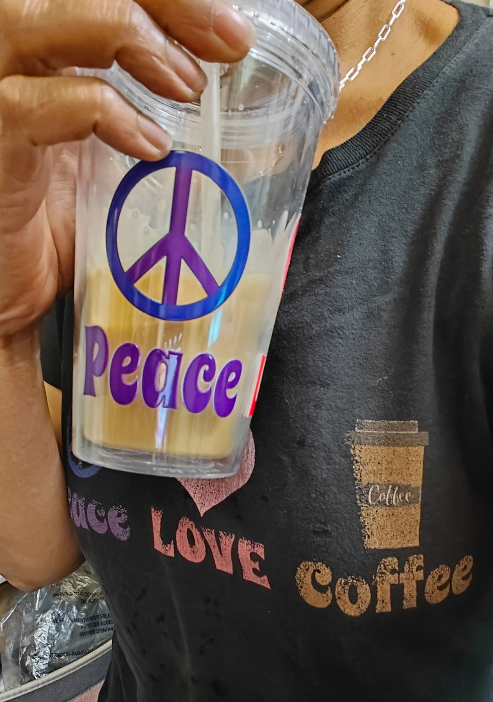 Tumbler and Tee_Peace