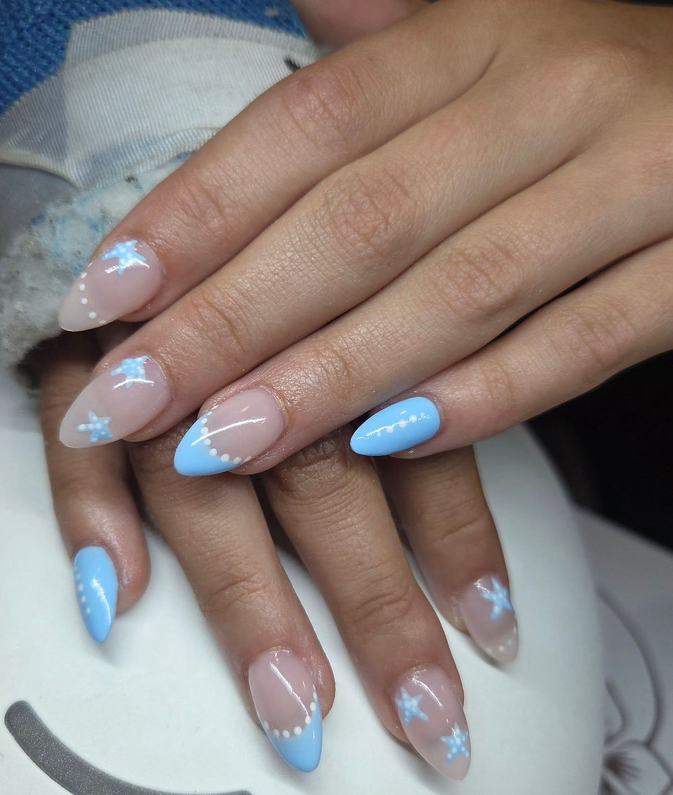 blue